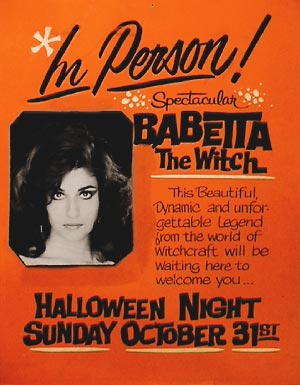 Poster of Babetta for the Hollywood Wax Museum